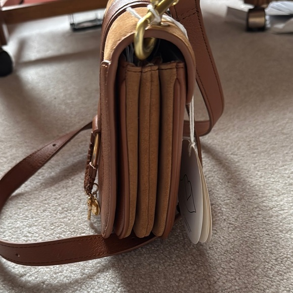 See By Chloe Brown Leather Saddle Crossbody - Picture 4 of 9